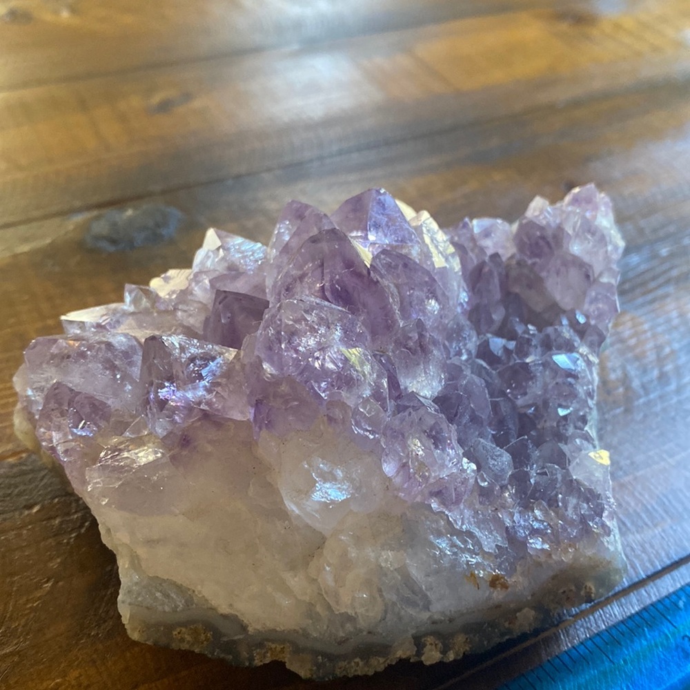Gorgeous Light Purple Amethyst. ( Approximately 4” in length)